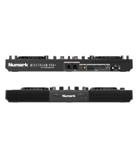 Numark Mixstream Pro+ Standalone DJ Controller, Amazon Music Unlimited Streaming, Mixer, Touchscreen, WiFi, Speakers, Works with Serato and Virtual DJ