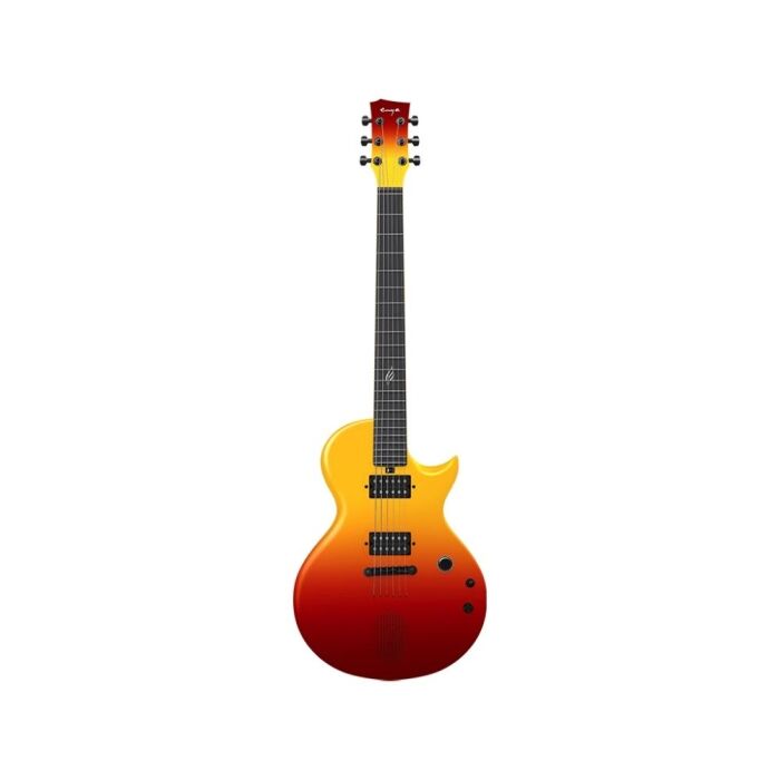 Enya Nova Go Sonic Smart Electric Guitar - Volcano Red - Image 7
