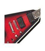 Epiphone - EIGYVFDMDRBH3 Dave Mustaine Prophecy Flying V- Aged Dark Red Burst - Image 3