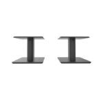 Kanto Audio - SP6HD 6" Universal Desktop Speaker Stands with Cable Management - Black, Pair