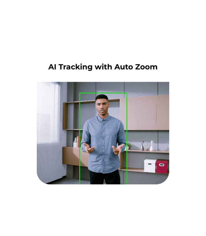 OBSBOT Tiny 2 AI-Powered PTZ 4K Webcam