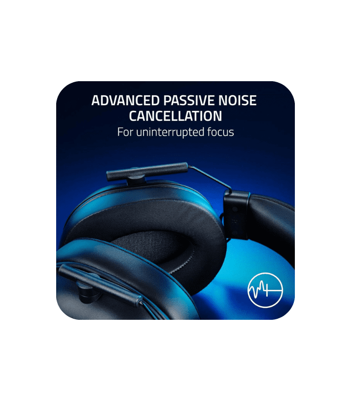 Razer - BlackShark V2 X for PlayStation - Black - Image 5