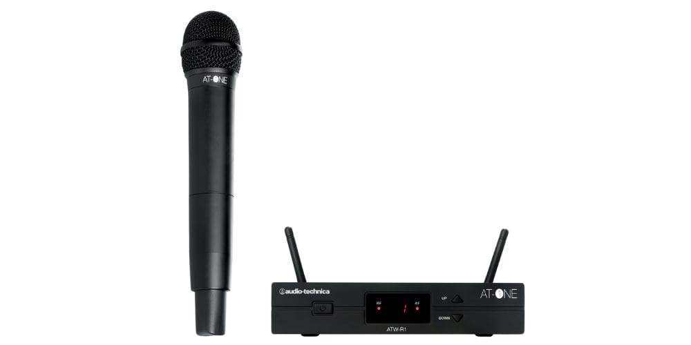 Audio Technica ATW-13 Wireless handheld microphone