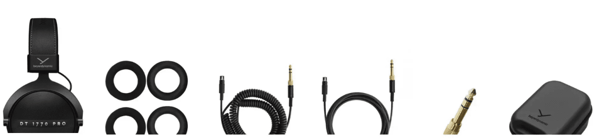 DT 1770 PRO MKII Premium Tesla studio headphones for recording, monitoring and editing (closed-back)