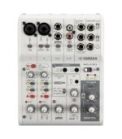 Yamaha White 6 Channel Live Streaming Mixer/USB Interface for IOS/Mac/PC, AG06MK2 W