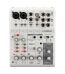 Yamaha White 6 Channel Live Streaming Mixer/USB Interface for IOS/Mac/PC, AG06MK2 W