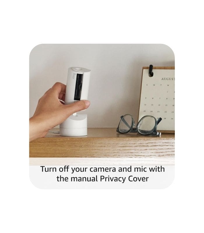 Ring Pan-Tilt Indoor Camera-White