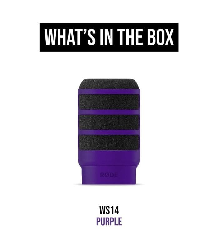 RØDE WS14 Premium Pop Filter for PodMic and PodMic USB