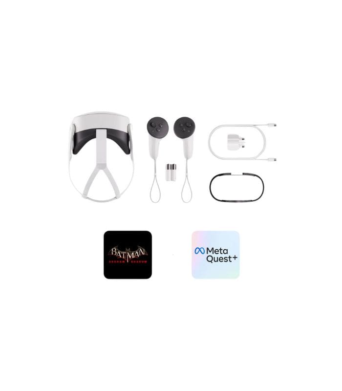 Meta Meta Quest 3S 128GB — Get Batman: Arkham Shadow and a 3-Month Trial of Meta Quest+ Included — All-In-One Headset - White