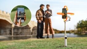 Smartphone Remote Control Unlock new perspectives with full preview and control from a second smartphone for easy remote framing!