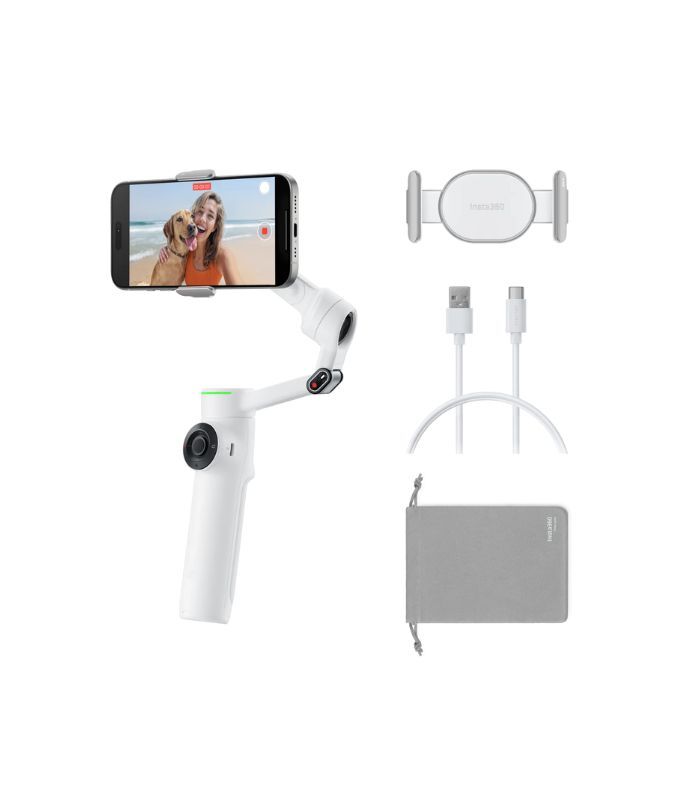 Insta360 Flow 2 Pro Standalone Summit White - Image 5