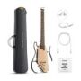 Donner HUSH™ I PRO Acoustic-Electric Travel Guitar Kit with Sound Effects