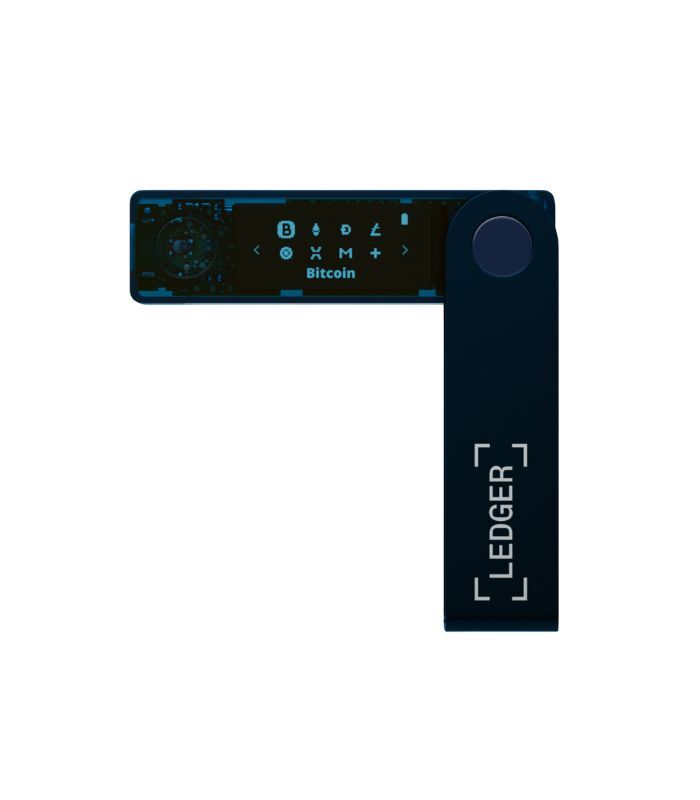 Ledger Nano X Crypto Wallet - Sapphire Blue - Image 2