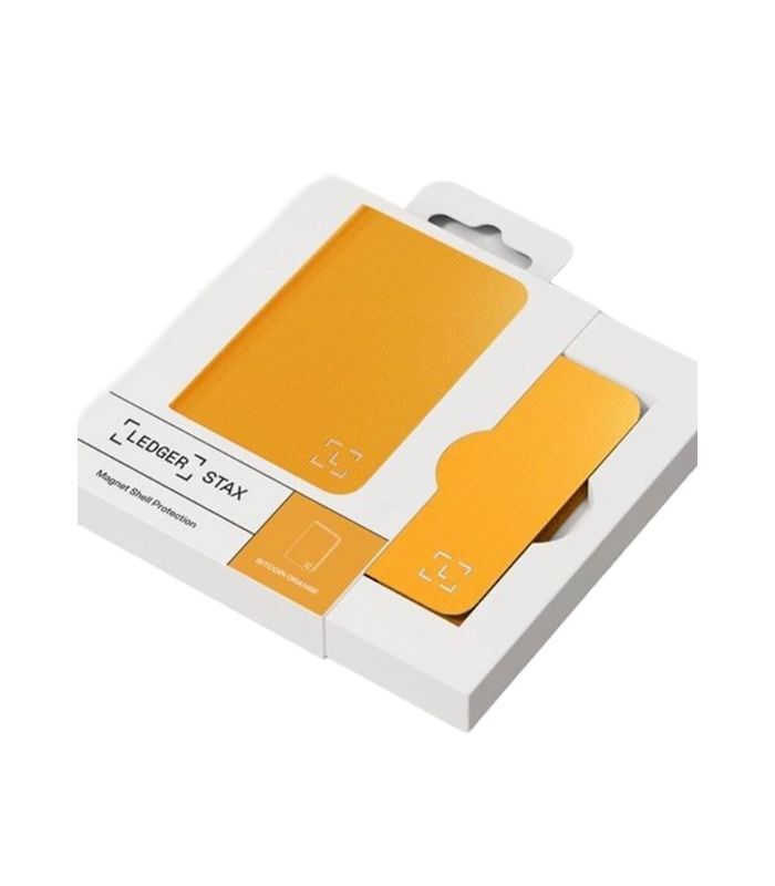 Ledger Stax Magnet Shell - Orange Bitcoin - Image 3