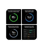 WHOOP One – 12-Month Membership – 5.0 Health and Fitness Wearable – 24/7 Activity Tracker with VO2 Max, Sleep Tracking, Personalized Coaching, Menstrual Cycle Insights – 14+ Days Battery Life
