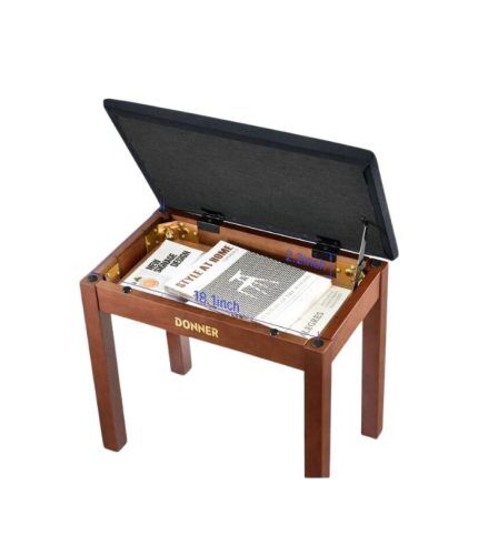 Bench with Storage brown 01