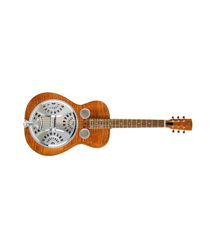 Epiphone - DWHOUNDLX Dobro Hound Dog Deluxe Round Ne Guitar - Image 3