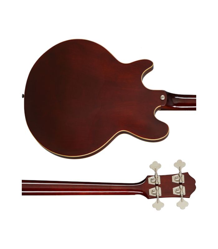 Epiphone - EBJCMGCH1 Bass Jack Casady 4 String Bass - Metallic Gold - Image 9