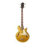 Epiphone - EBJCMGCH1 Bass Jack Casady 4 String Bass - Metallic Gold