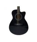 Yamaha-FS100C Acoustic Guitar - Black - Image 6