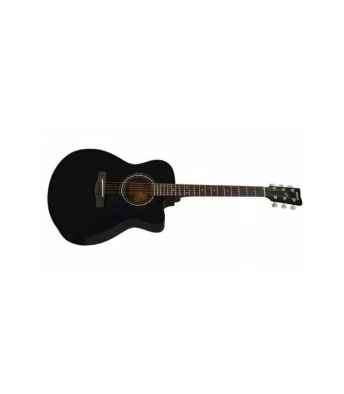 Yamaha-FS100C Acoustic Guitar - Black - Image 2