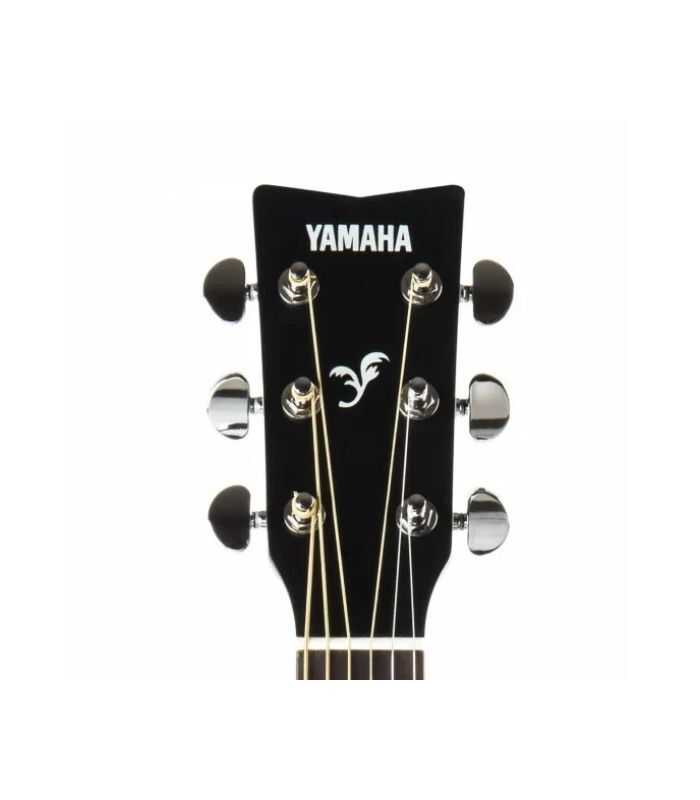 Yamaha-F370 Acoustic Guitar Black - Image 7