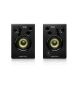 Hercules DJmonitor 32,2 X 15 Watts RMS Active Monitoring Speakers,Black