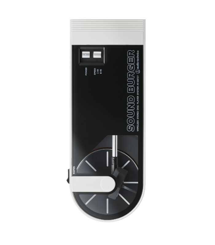 Sound Burger - Portable Bluetooth Turntable AT-SB727 White