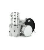 PDP Drums - PDCE2215KTDW Center Stage 5-Pieces Drumset with Hardware and Cymbals - Diamond Silver - Image 3