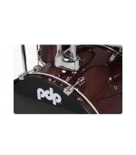 PDP Drums - PDCE2215KTRR Center Stage 5-Pieces Drumset with Hardware and Cymbals - Ruby - Image 4