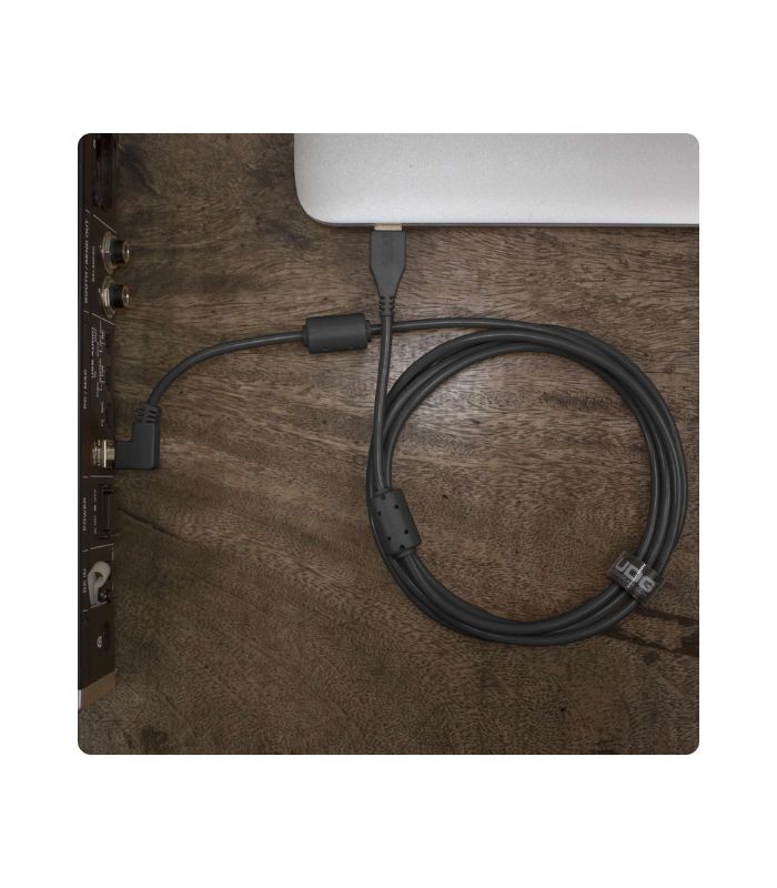UDG - U95004BL UDG Ultimate Audio Cable USB 2.0 A-B Black Angled 1m - Image 5