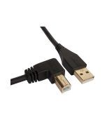 UDG - U95004BL UDG Ultimate Audio Cable USB 2.0 A-B Black Angled 1m - Image 2