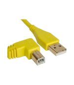 UDG - U95005YL UDG Ultimate Audio Cable USB 2.0 A-B Yellow Angled 2m - Image 2