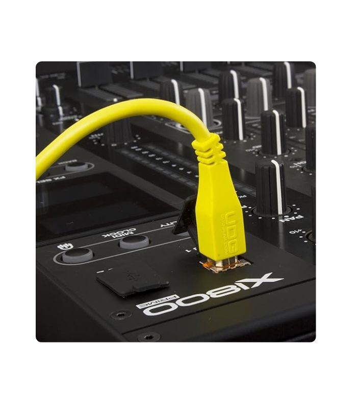 UDG - U96001YL UDG Ultimate Audio Cable USB 2.0 C-B Yellow Straight 1.5m - Image 5