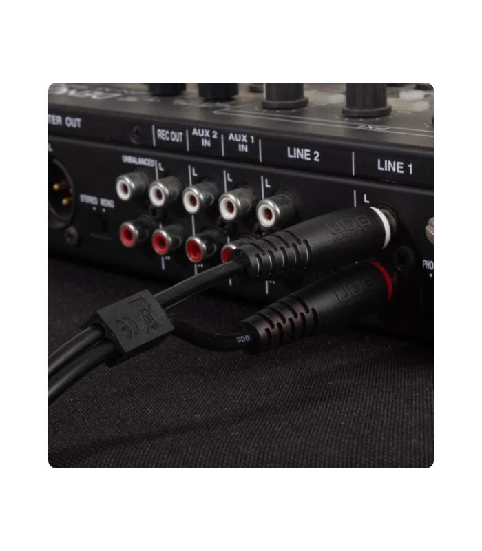 UDG - U97003BL UDG Ultimate Audio Cable Set RCA - RCA Black 3m - Image 6