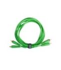 UDG - U97001GR UDG Ultimate Audio Cable Set RCA - RCA Green 1.5m