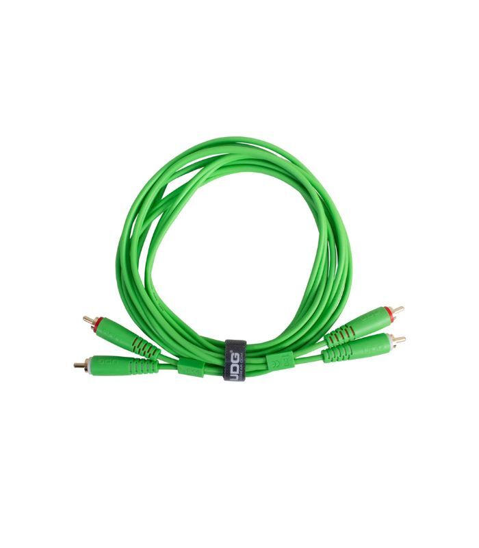 UDG - U97003GR UDG Ultimate Audio Cable Set RCA - RCA Green 3m - Image 1