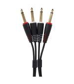 UDG - U97002BL UDG Ultimate Audio Cable Set 1/4" Jack - 1/4" Jack Black 1.5m - Image 2