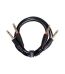UDG - U97002BL UDG Ultimate Audio Cable Set 1/4" Jack - 1/4" Jack Black 1.5m
