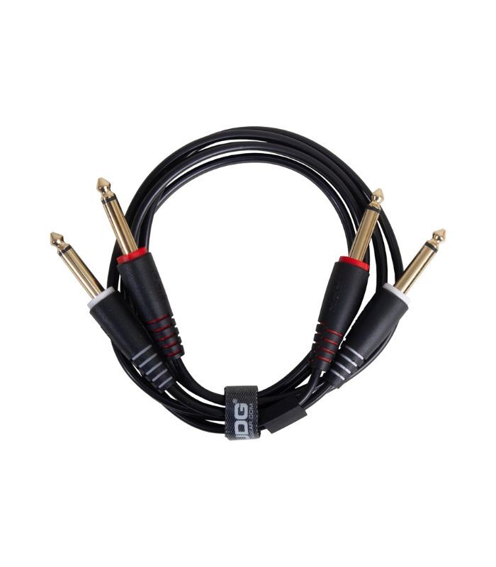 UDG - U97002BL UDG Ultimate Audio Cable Set 1/4" Jack - 1/4" Jack Black 1.5m - Image 1