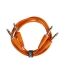 UDG - U97002OR UDG Ultimate Audio Cable Set 1/4" Jack - 1/4" Jack Orange 1.5m
