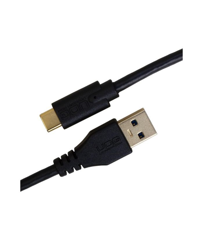 UDG - U98001BL UDG Ultimate Audio Cable USB 3.2 C-A Straight 1.5m Black - Image 2