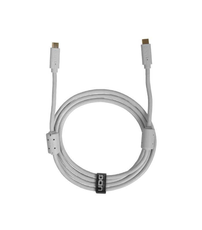UDG - U99001WH UDG Ultimate Audio Cable USB 3.2 C-C Straight 1.5m - White - Image 1