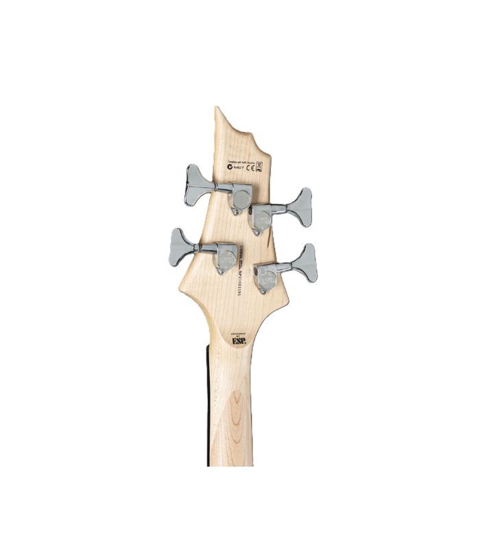 ESP - LTD B-10 Series 4-String Electric Bass, Black Satin Finish, ESP Gig Bag Included - Image 5