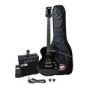 ESP - LTD Eclipse Series Electric Guitar Package Black Finish Includes Amp, Gig Bag, Tuner, Strap, Cable