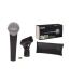 Shure SM58-LC, Cardioid Dynamic Vocal Microphone, Dynamic, Studio Ready, Cardioid, For Live Performance, Home Recording & Podcast