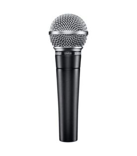 Shure SM58-LC, Cardioid Dynamic Vocal Microphone, Dynamic, Studio Ready, Cardioid, For Live Performance, Home Recording & Podcast