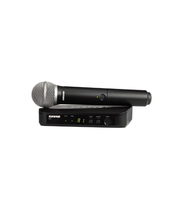 Shure - BLX24UK/PG58-H8E Wireless Vocal System with PG58 - Image 1