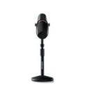 Shure MV7+ Podcast Microphone Bundle, Enhanced Audio, LED Touch Panel, USB-C & XLR Outputs, Auto Level Mode, Digital Pop Filter, Reverb Effects, Podcasting, Streaming, Recording - Black