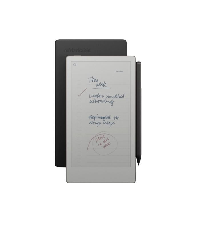 reMarkable Paper Pro Move with Marker Plus and Book Folio Premium leather - Black